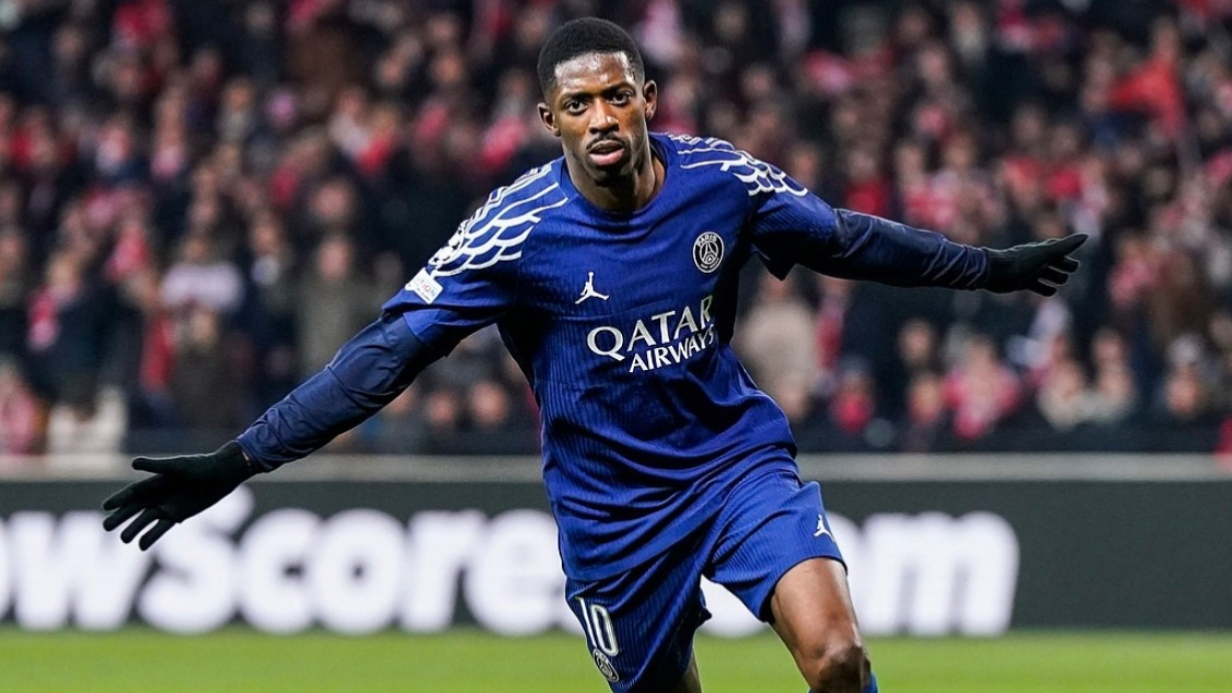 皇家社会主场胜格拉纳达，登贝莱双响的简单介绍